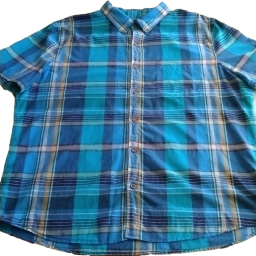 American Eagle Outfitters Plaid Button Down Shirt Sz. XXL NWOT